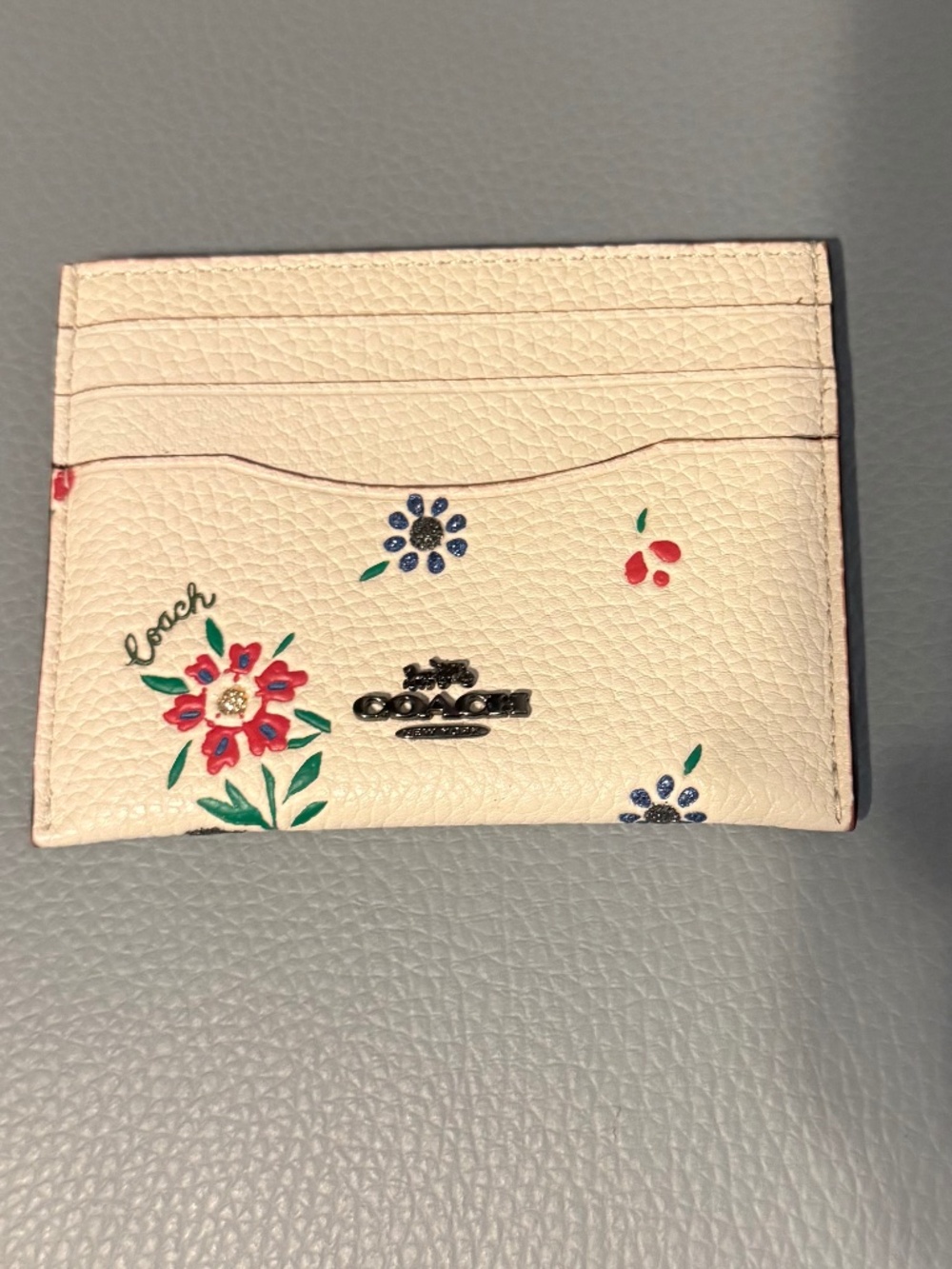 Coach Wildflower Card Holder